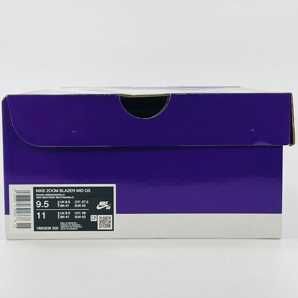 Nike Zoom Blazer Mid QS SB x AntiHero 'Rough Green' HM5838-300 Multi Size - Picture 8 of 9
